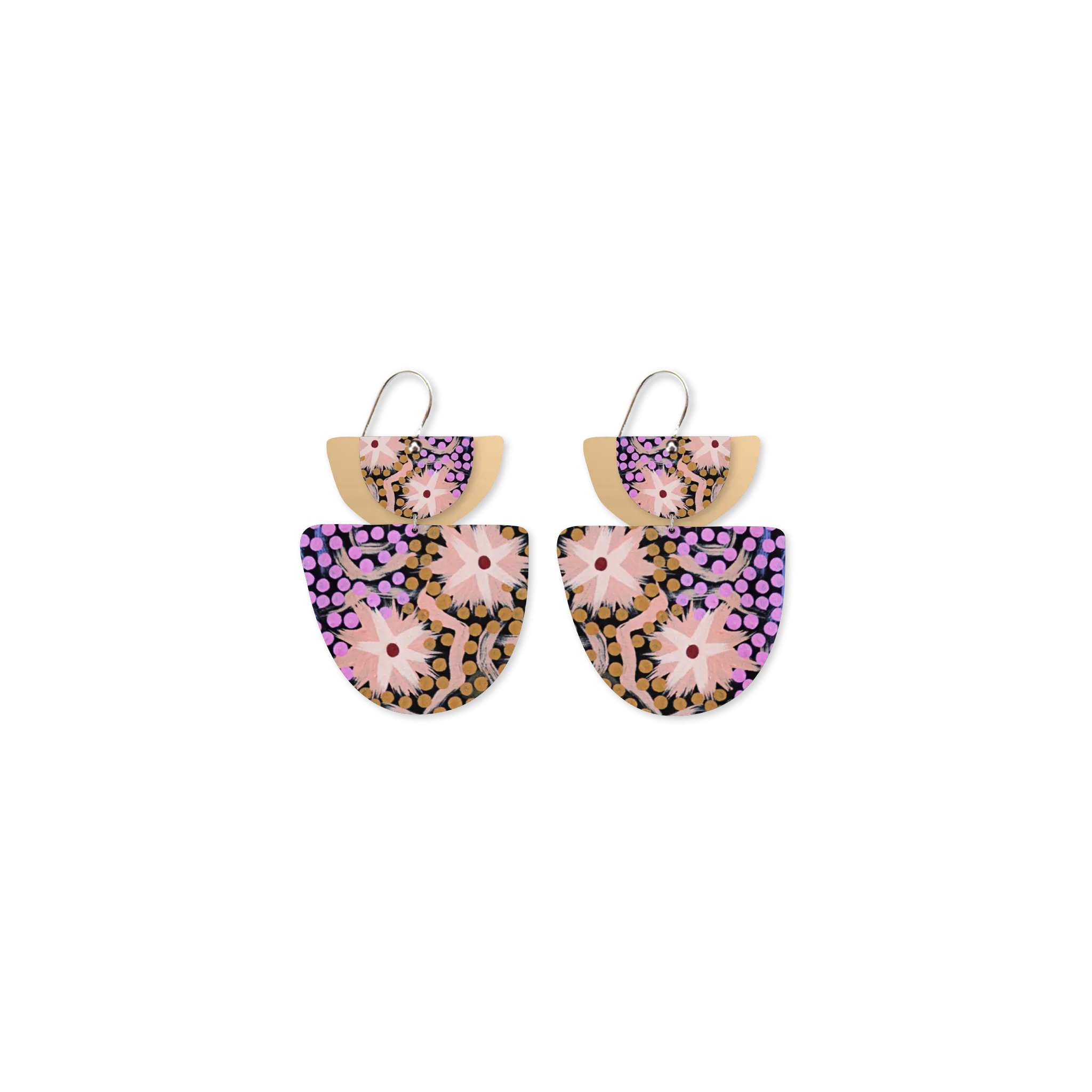 Azeza Possum Ceremony Layered Double Bell Drop