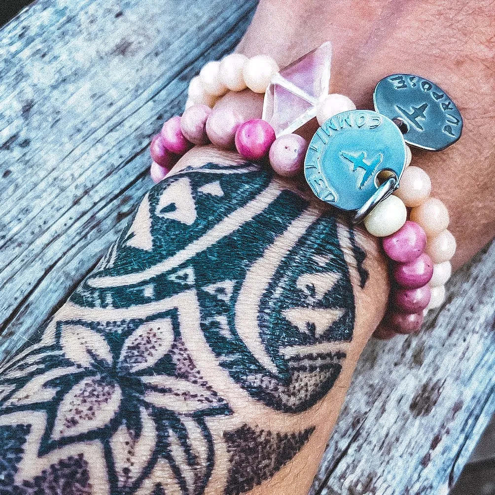 Committed To Yourself Rhodonite Bracelet