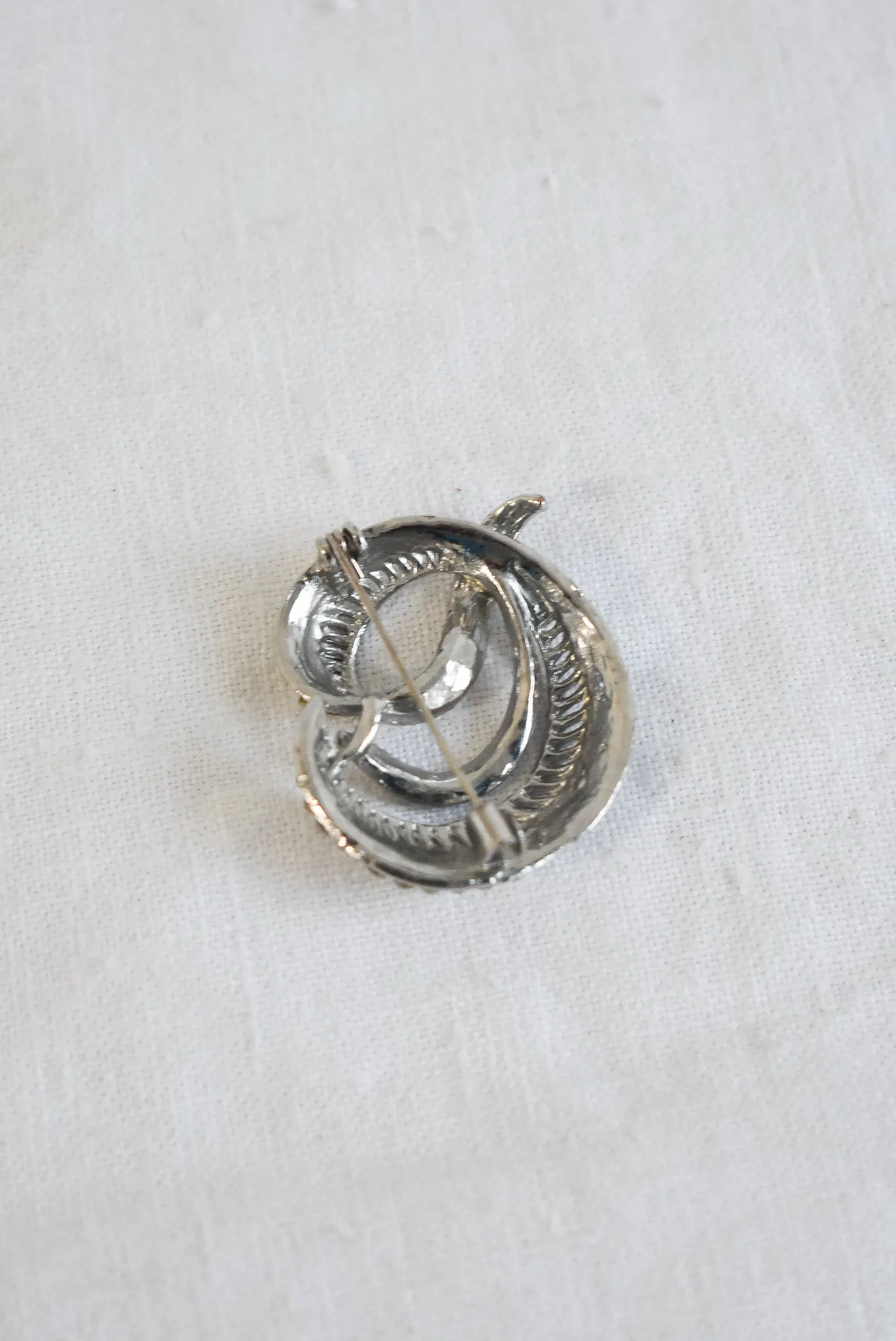 Glitz   glam circular brooch