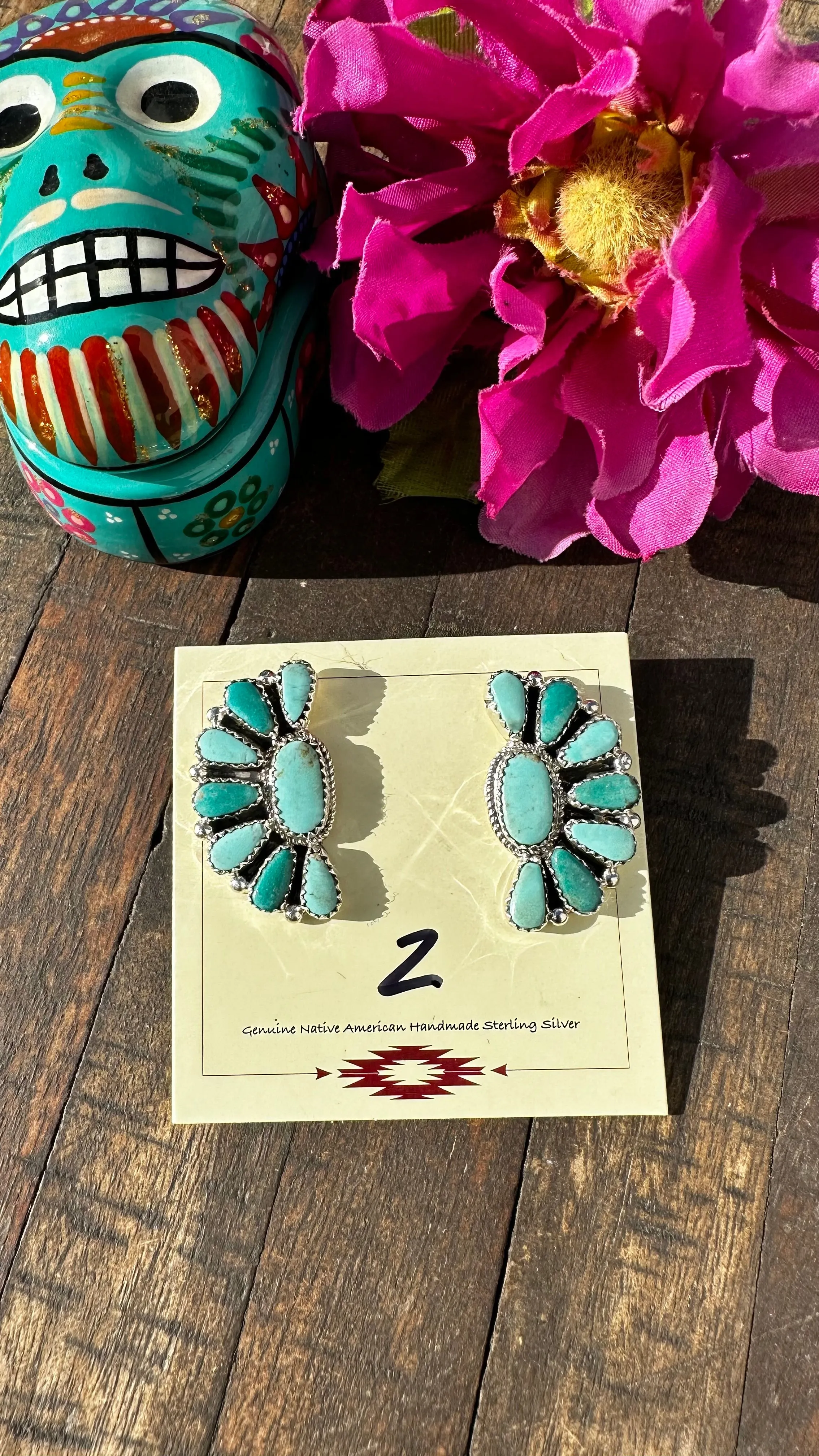 Half Cluster Earrings #2