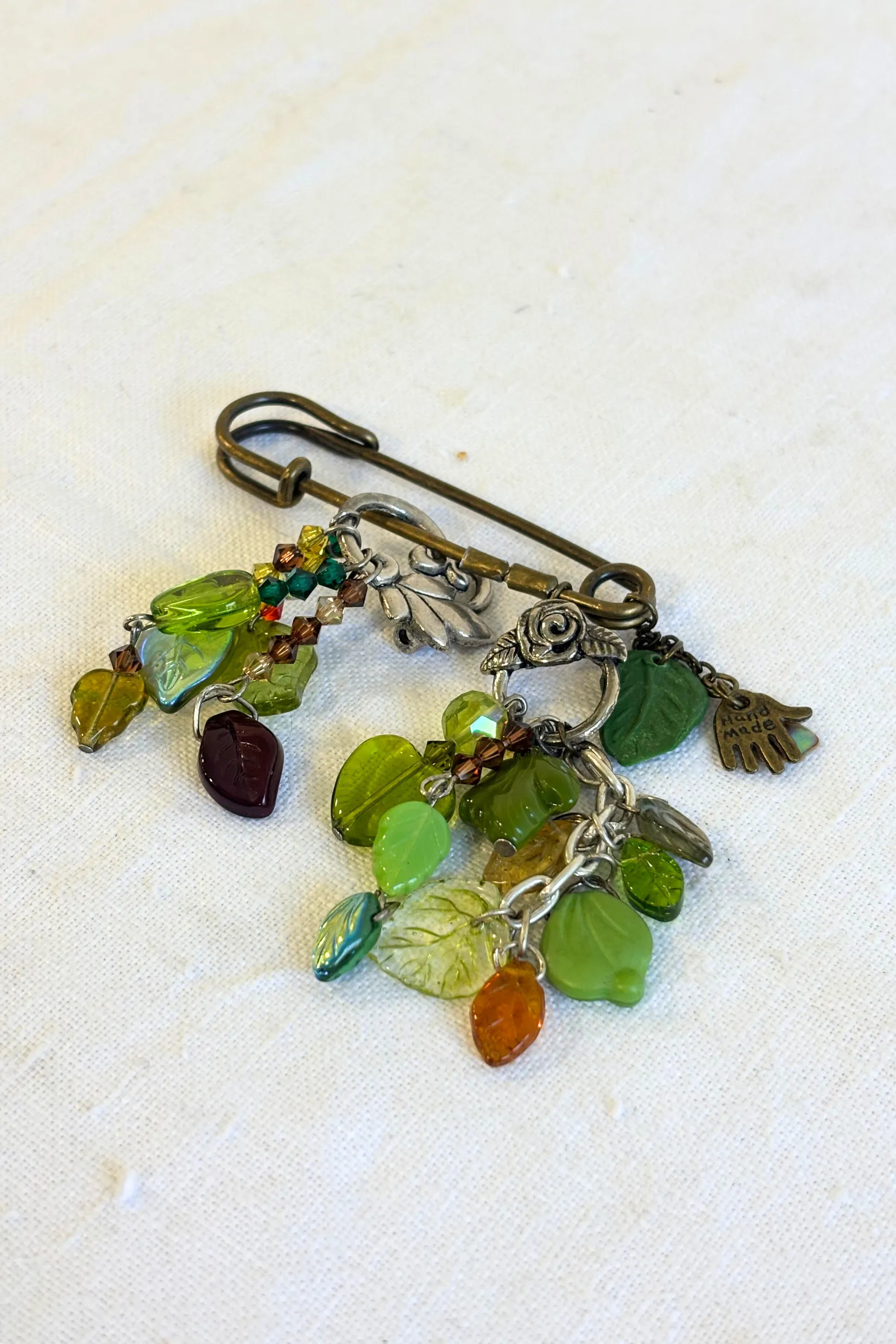 Handmade charm pin