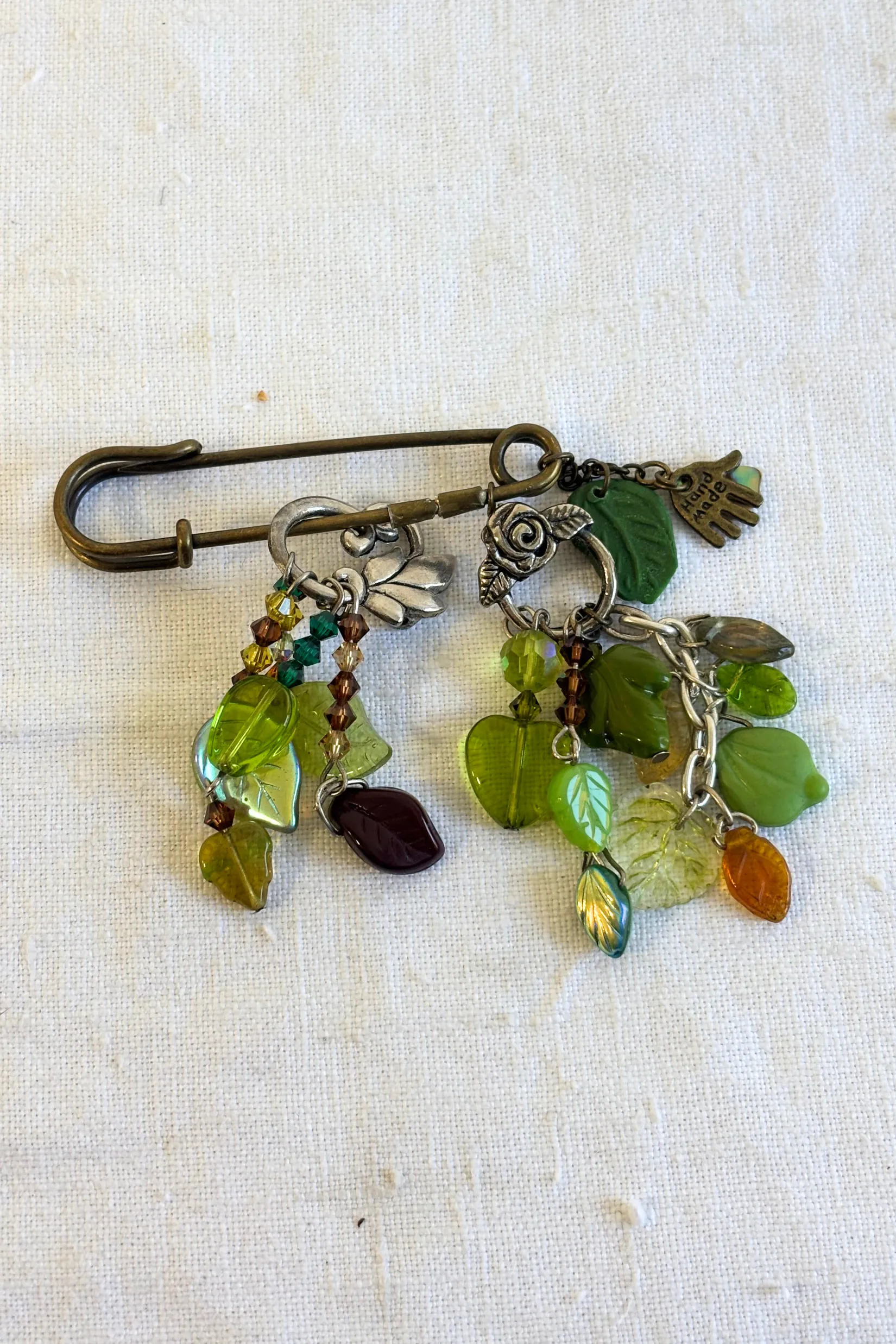 Handmade charm pin