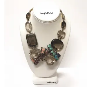 IRADJ MOINI Smoky Quartz/Gemstones Multi-Way Necklace