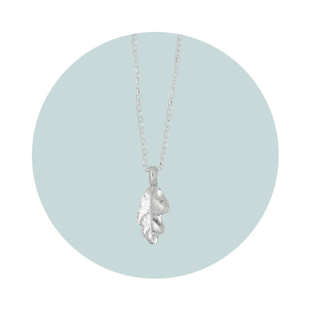 OAK LEAF NECKLACE