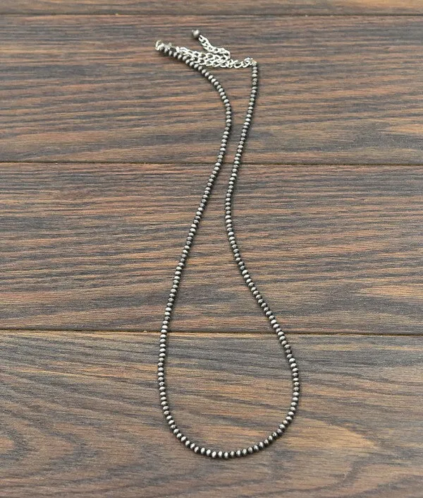 The Kylie 4mm Navajo Pearl Fashion Necklace